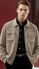 Zegna Erkek Bej Overshirt Ceket