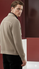 Zegna Erkek Bej Overshirt Ceket