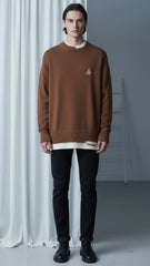 Prada Erkek Kahverengi Triko Kazak