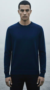 HUGO BOSS Erkek Lacivert Triko