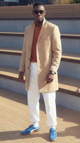 Burberry Erkek Bej Ceket