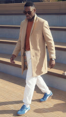 Burberry Erkek Bej Ceket