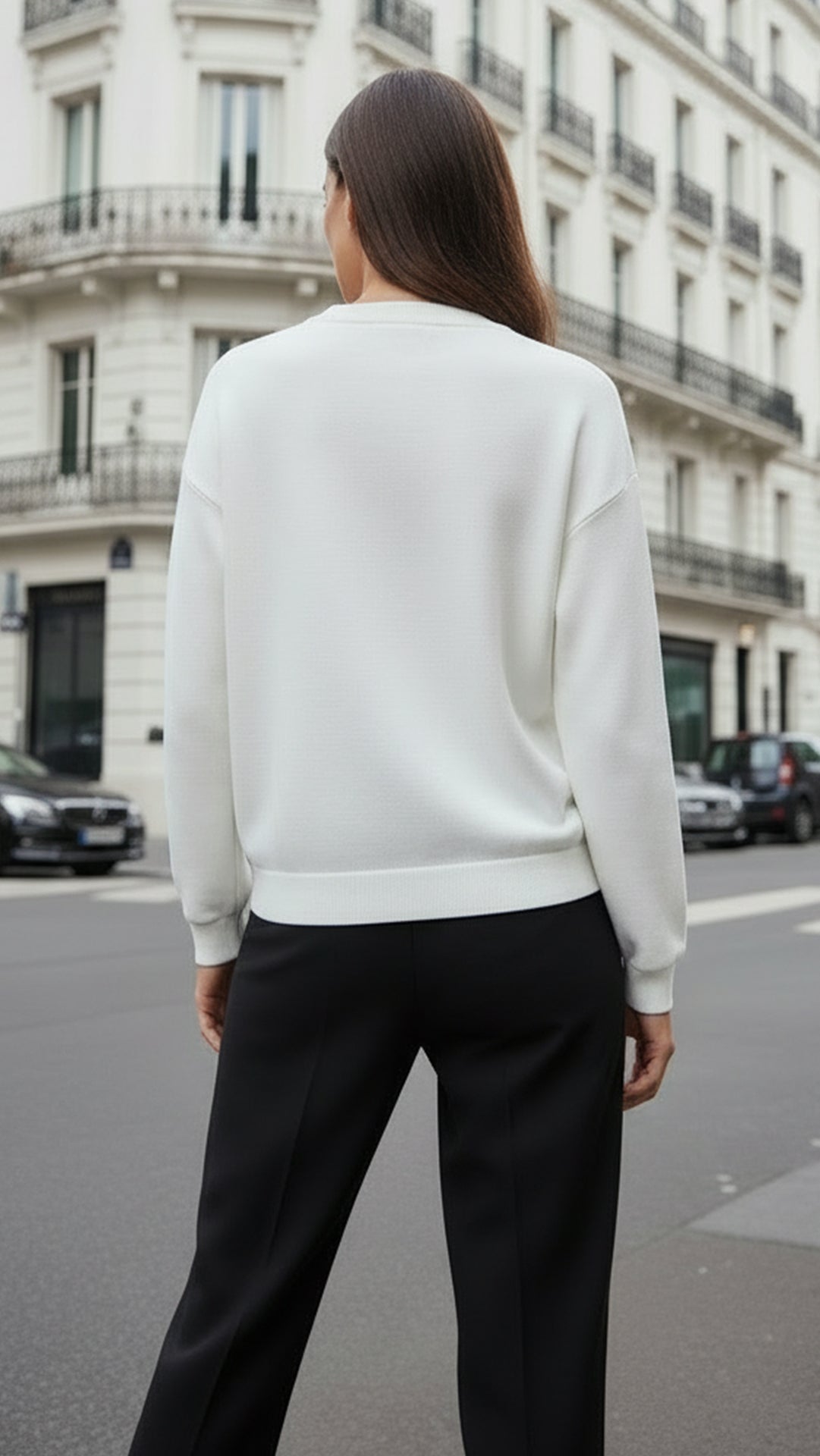 Miu Miu Kadın Taş İşlemeli Logo Sweat & Pantolon Takım