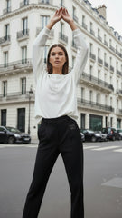 Miu Miu Kadın Taş İşlemeli Logo Sweat & Pantolon Takım