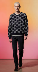 Gucci GG Monogram Erkek Triko Kazak