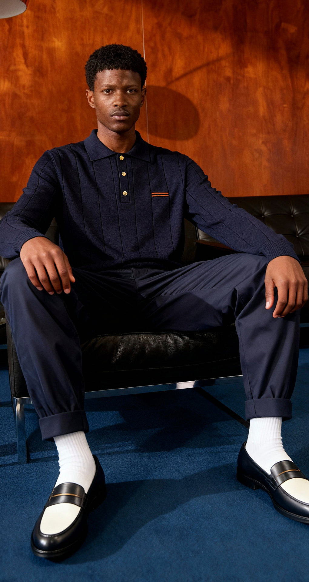 Zegna Erkek Uzun Kollu Triko Polo