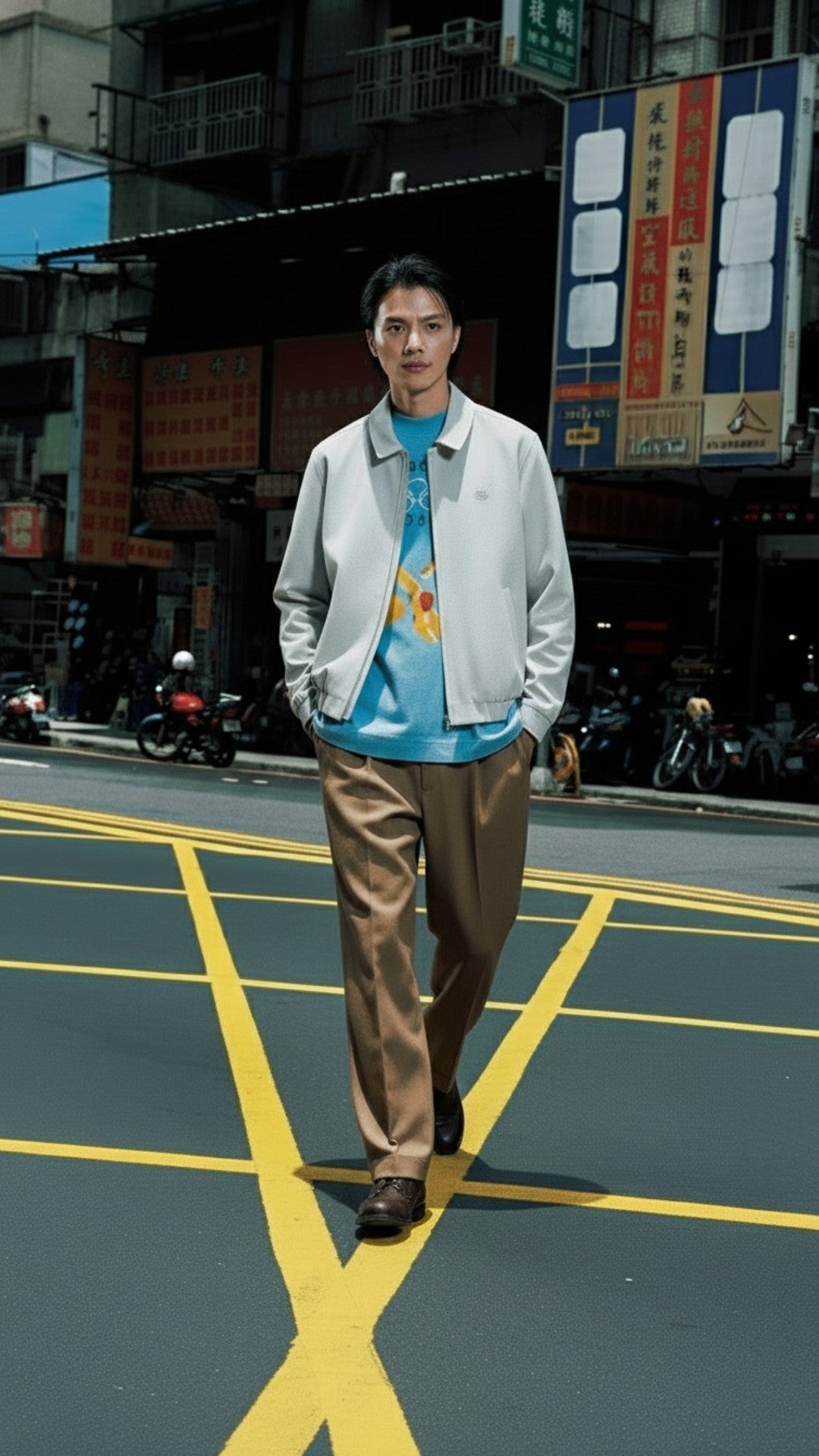 Loro Piana Erkek Fermuarlı Ceket