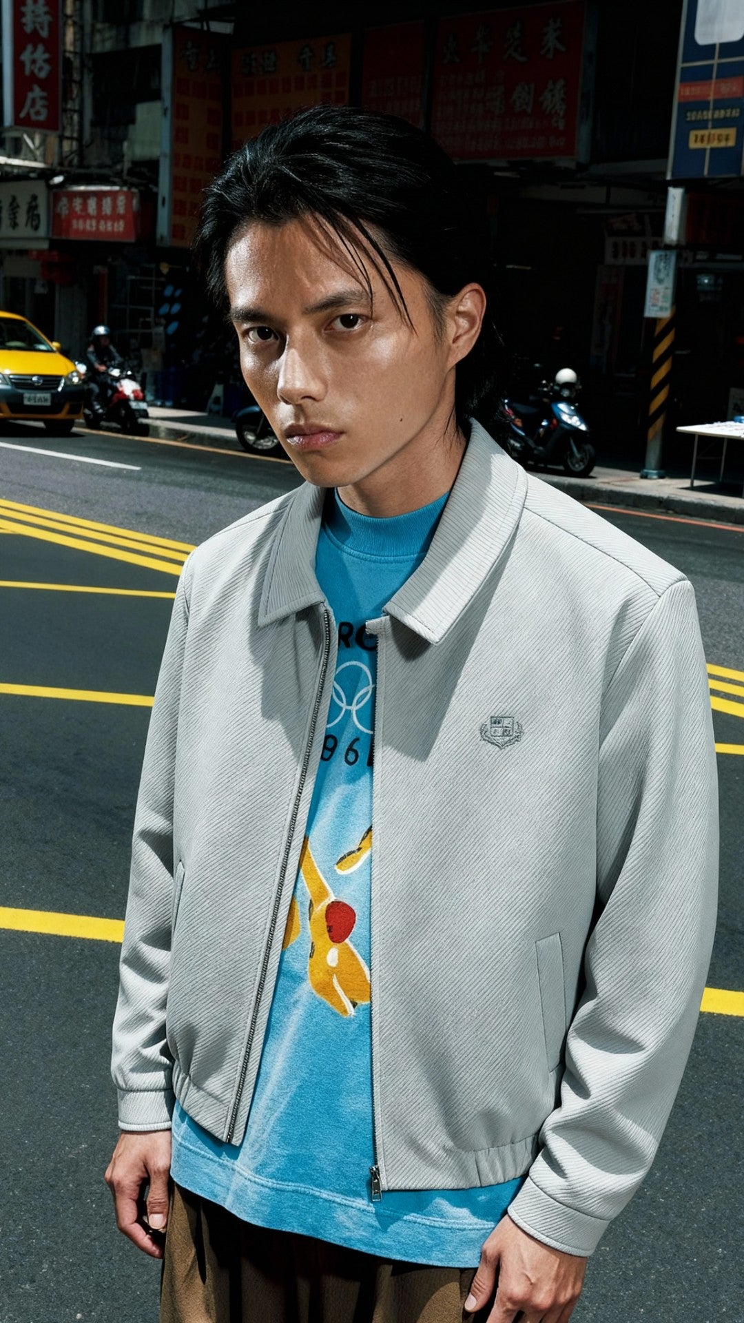 Loro Piana Erkek Fermuarlı Ceket