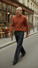 Kiton Erkek Fermuarlı Polo Triko