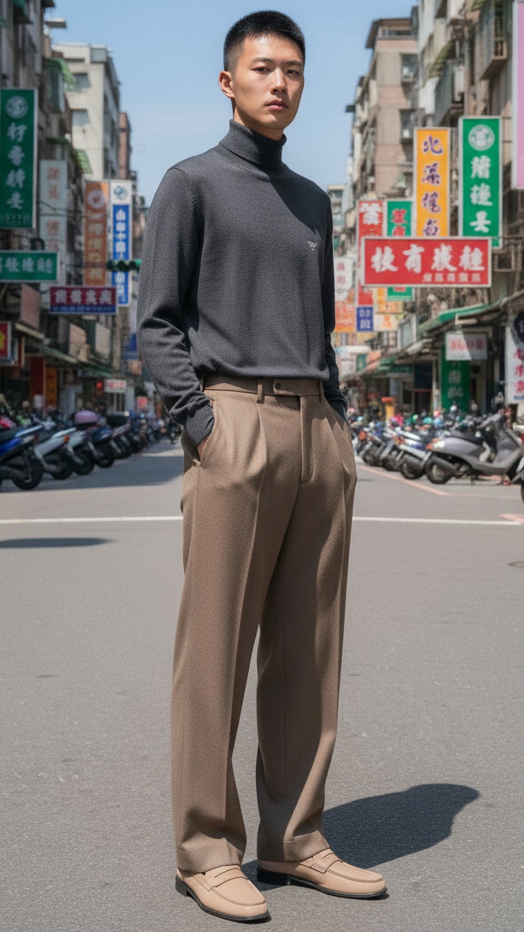 Prada Erkek Boğazlı Triko