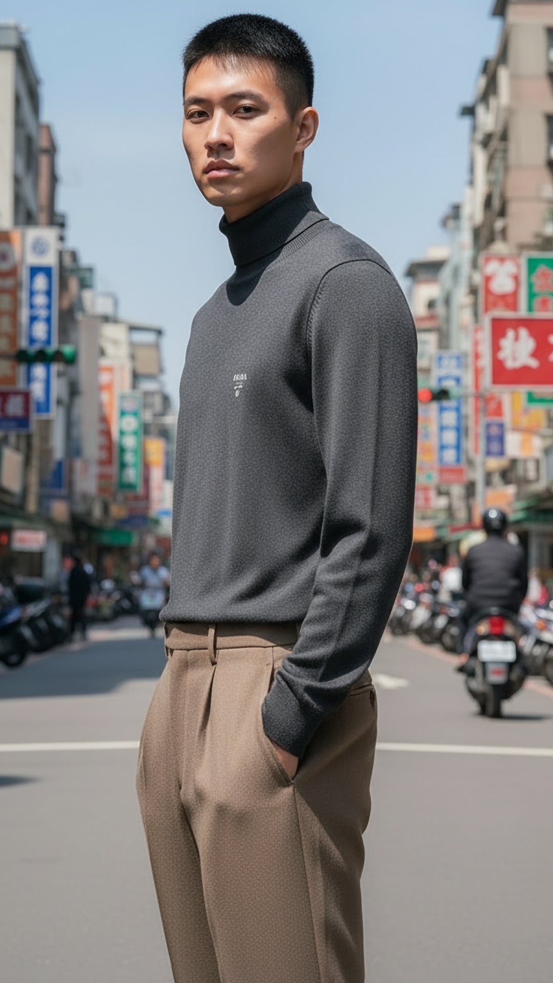 Prada Erkek Boğazlı Triko