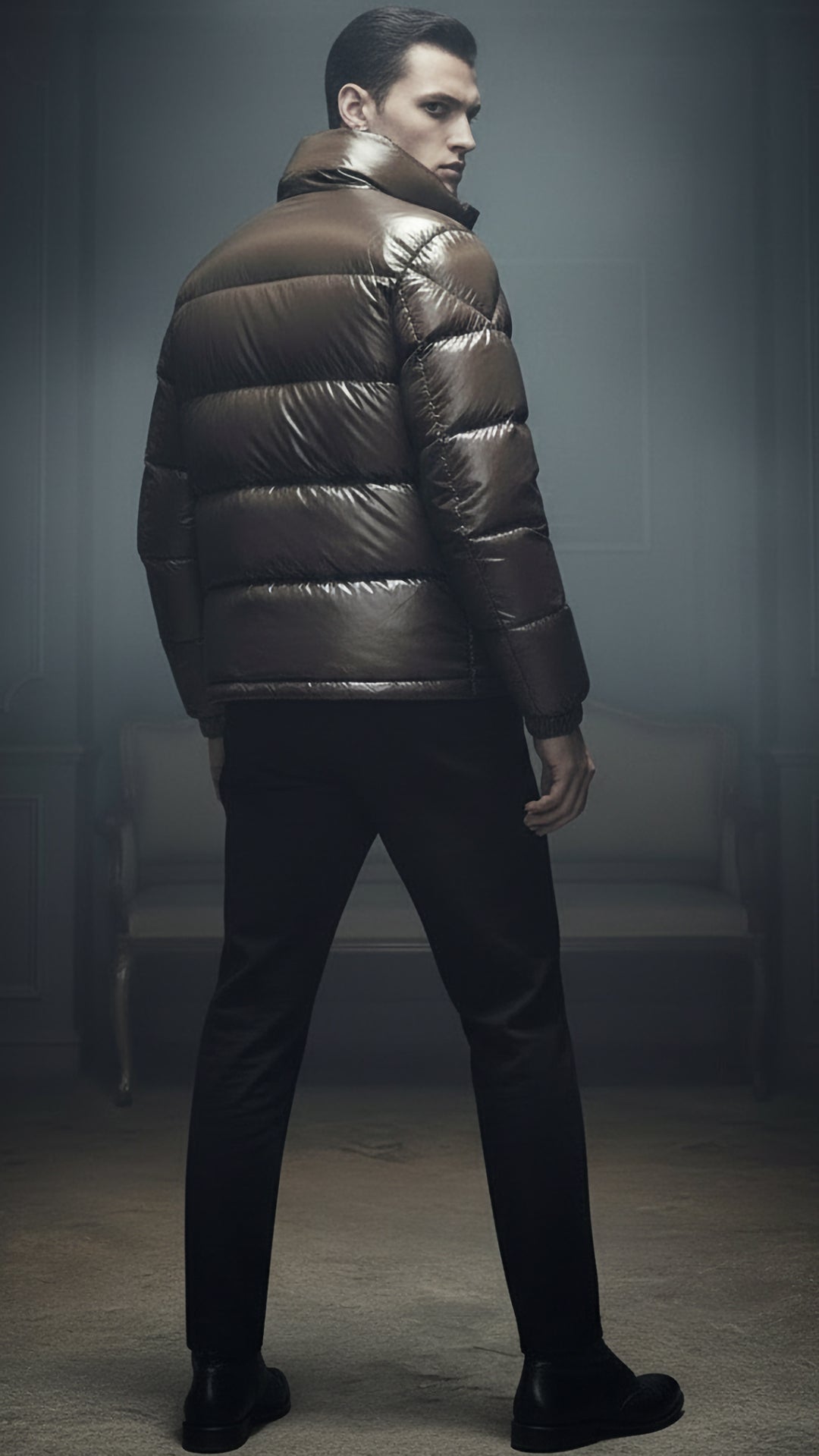 Moncler Erkek Kapüşonlu Şişme Mont