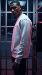 Essentials Erkek Beyaz Sweatshirt