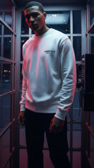 Essentials Erkek Beyaz Sweatshirt