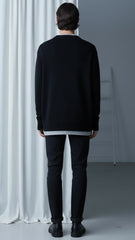 Prada Erkek Siyah Triko Kazak