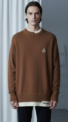 Prada Erkek Kahverengi Triko Kazak