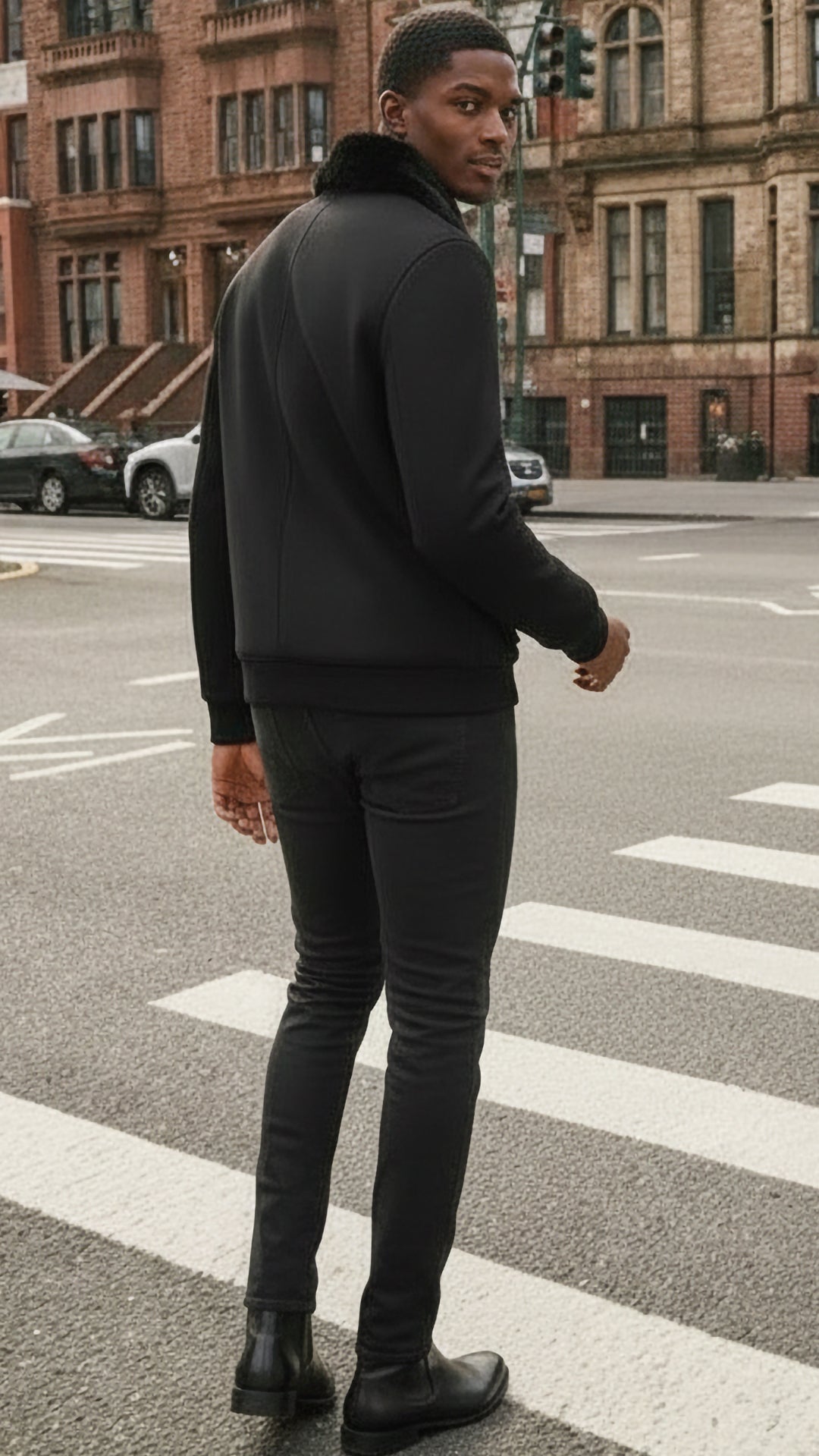 Loro Piana Erkek Siyah Mont