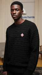 Casablanca Erkek Siyah Triko