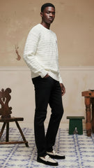 Casablanca Erkek Beyaz Triko