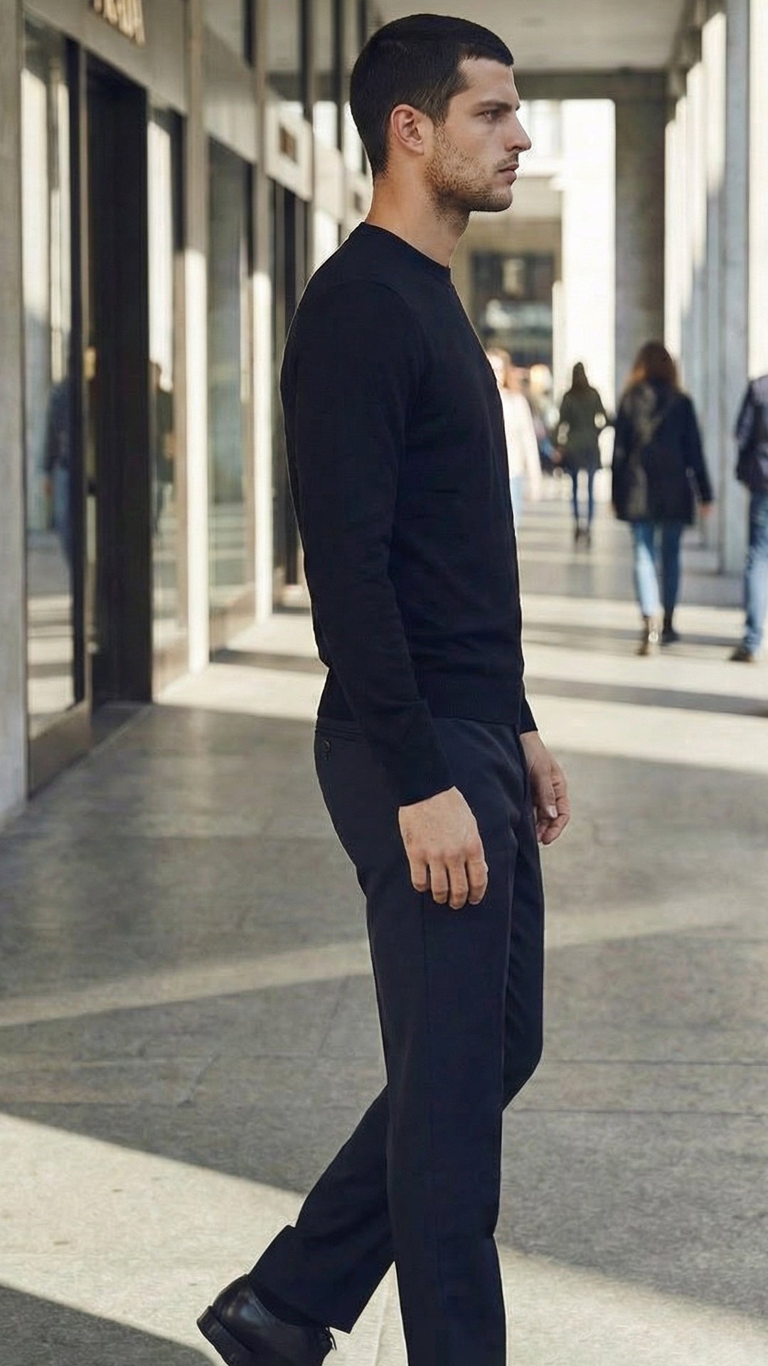 Prada Erkek Siyah Triko