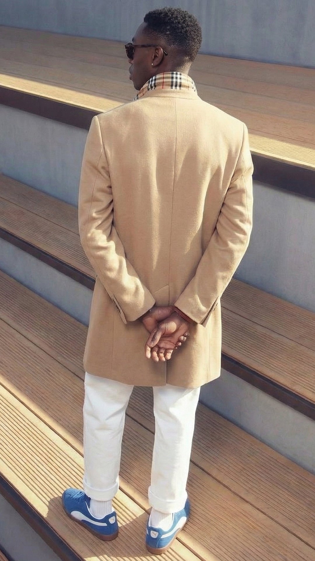 Burberry Erkek Bej Ceket